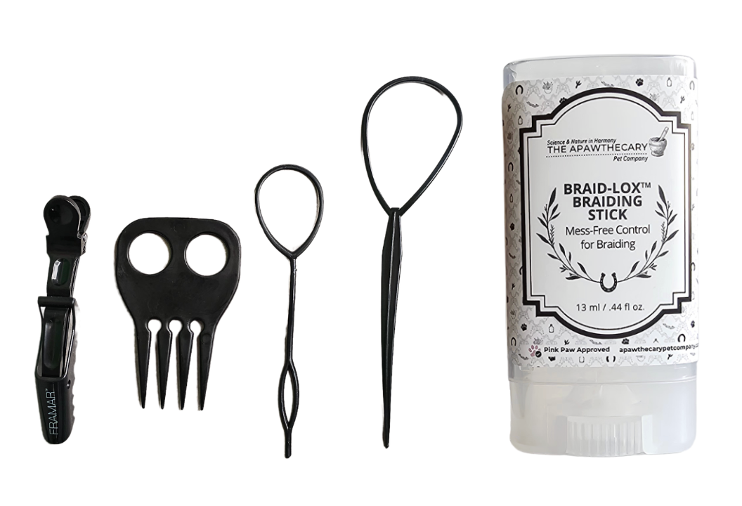 Braiding Kit for Horses – Braid-Lox™ Precision Set