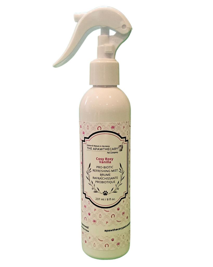 Pro-Biotic Botanical Pet Mist  – Cosy Rosy Vanilla for Gentle Grooming