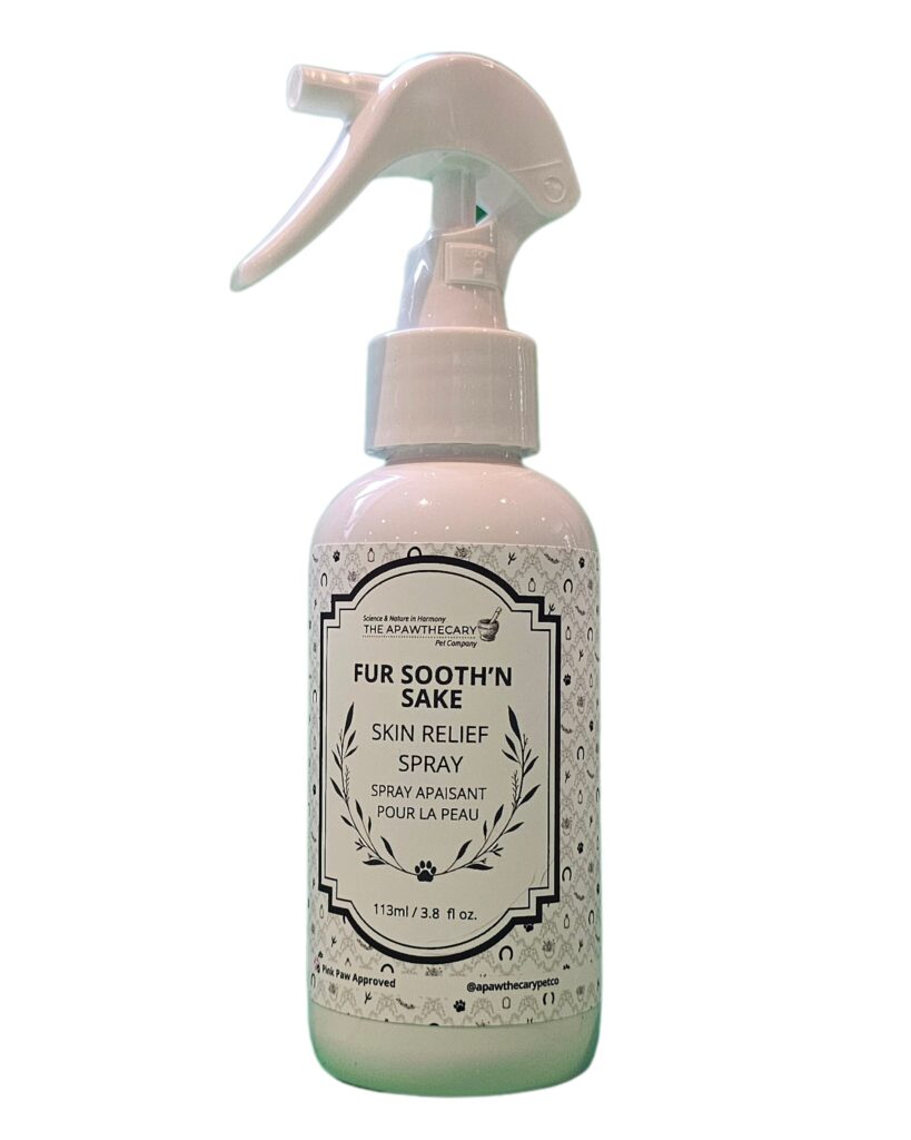 Pet Skin Soothing Spray – Fur Sooth’n Sake